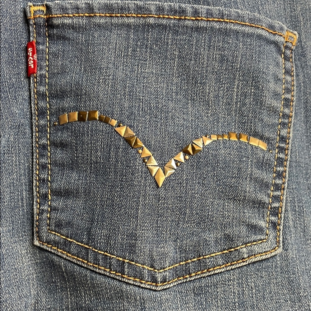Levi's Women's Boot Cut 512 Blue Jeans size 14 - Picture 5 of 7